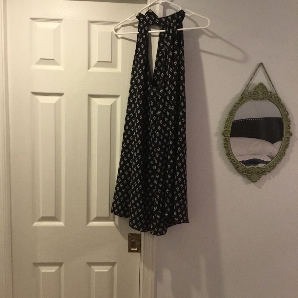 Black and White Sundress